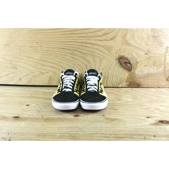 Vans Black and Yellow Sneakers - Picture 2 of 8